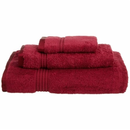 Superior Superior Egyptian Cotton 3-Piece Towel Set  Burgundy NS 3 PC SET BG